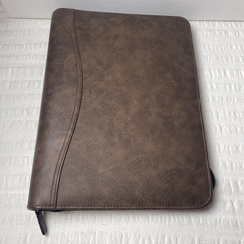 Day timer brown zippered - timer,