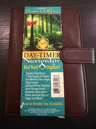 1998 day timer - 1998, day-timer