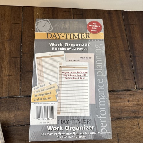 Day timer work organizer - day,