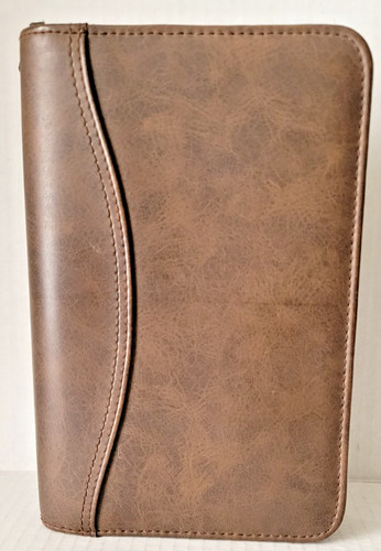 Day timer brown faux - day,