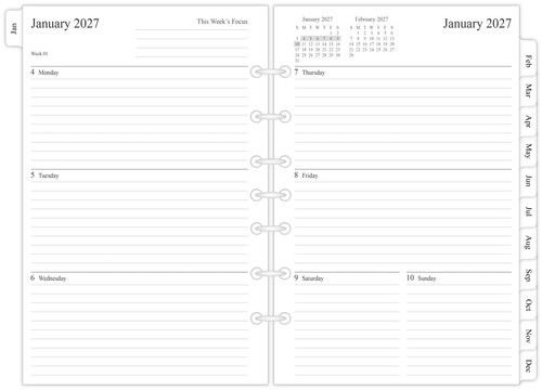 Newestor 2027 weekly monthly - 2027,