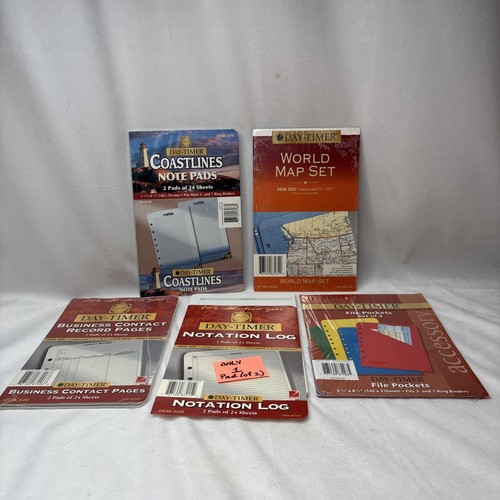 Day timer assorted lot - day-timer, of